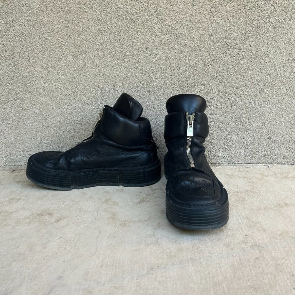 Guidi Black High-Top Sneakers